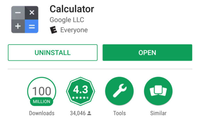 app calculator